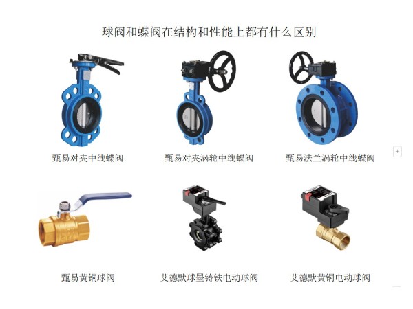 【艾德默閥門】球閥和蝶閥在結(jié)構(gòu)和性能上都有什么區(qū)別