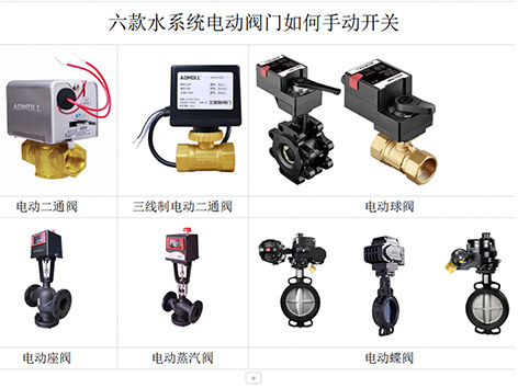 【艾德默閥門】六款水系統(tǒng)電動(dòng)閥門如何手動(dòng)開關(guān)?