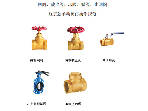 【艾德默閥門】閘閥、截止閥、球閥、蝶閥、止回閥五款手動(dòng)閥門操作規(guī)范