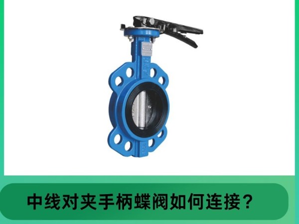 艾德默閥門解析：中線對夾手柄蝶閥如何連接？